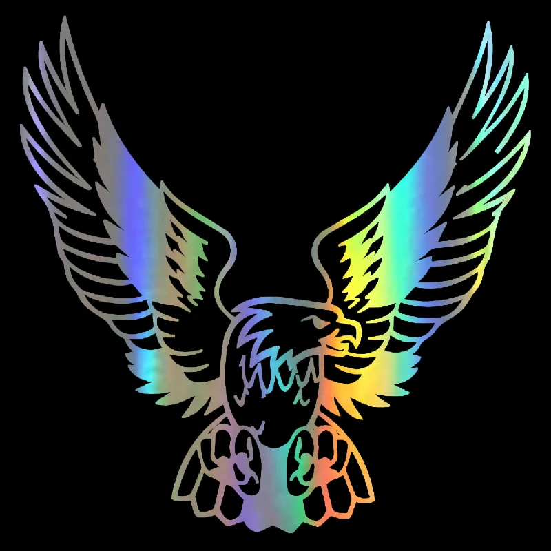 Vinyl Figure Blank - 3D Car Sticker Fashion Eagle on