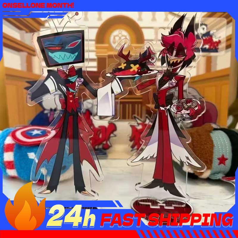 2pcs Hazbin Anime Peripherals  - Figma Stand Set review and price