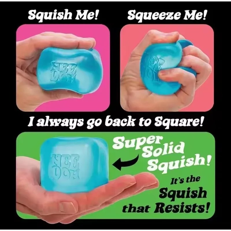 In Stock Squishy Schylling// N - Fidget Cube Original review and price