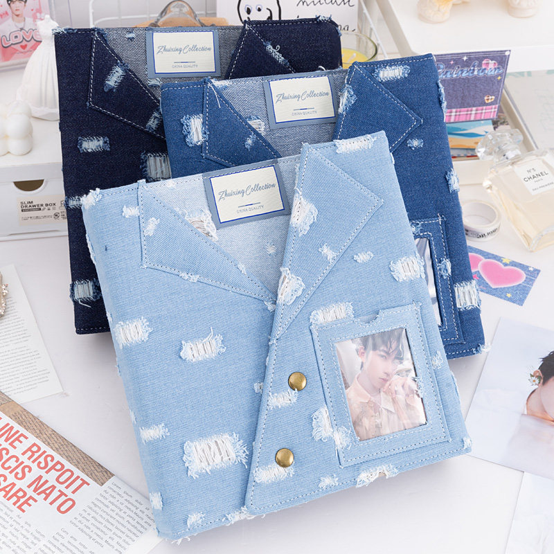 Large A5 Distressed Denim Card - Pokemon Binder Card review and price